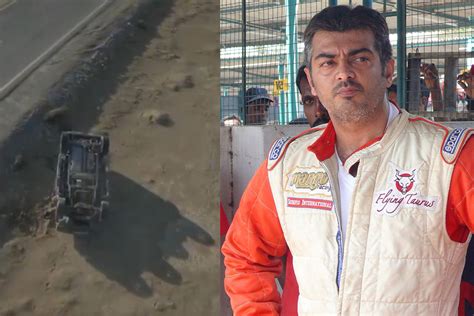 Ajith's car topples during 'Vidaa Muyarchi' shoot, video .